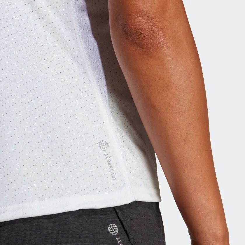 Áo Phông - Áo thun Chạy Nữ ADIDAS Ri 3S Lo Ca Tee HR9865