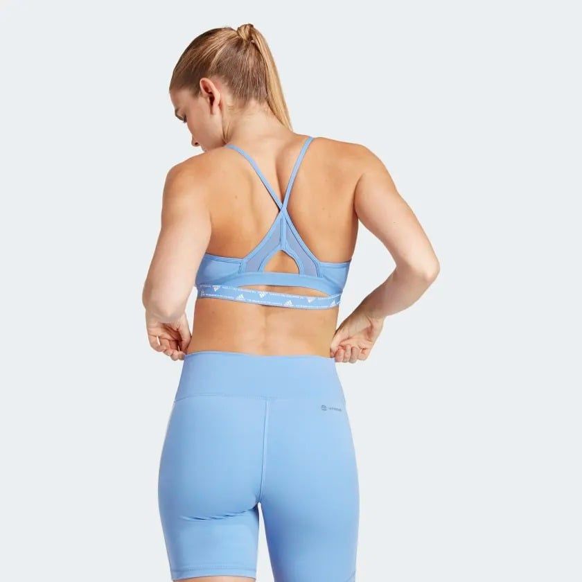 Áo Ngực Thể Thao Tập Luyện Nữ ADIDAS Aer Ls 3S HS2966