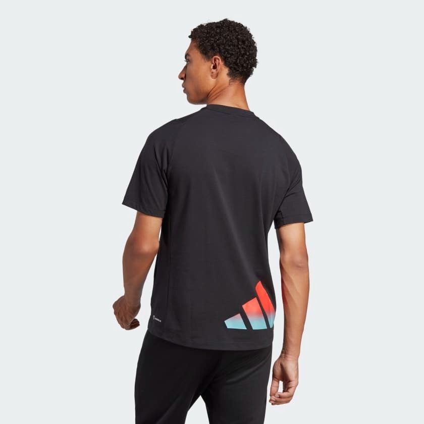 Áo Phông - Áo thun Tập Luyện Nam ADIDAS Ti 3Bar Tee HS7519