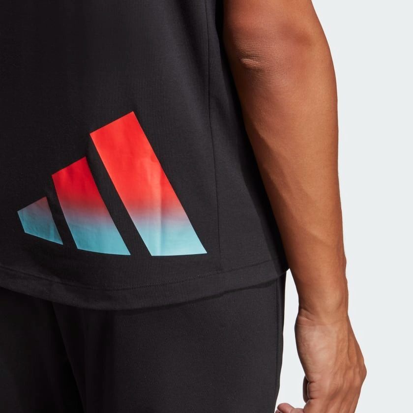Áo Phông - Áo thun Tập Luyện Nam ADIDAS Ti 3Bar Tee HS7519