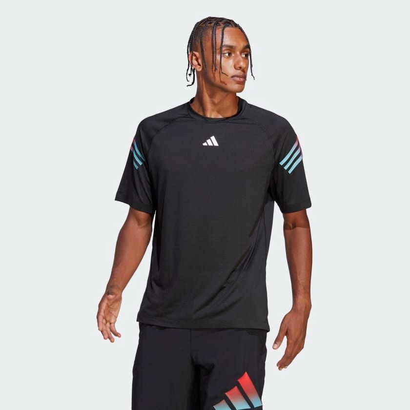 Áo Phông - Áo thun Tập Luyện Nam ADIDAS Ti 3S Tee HS7520