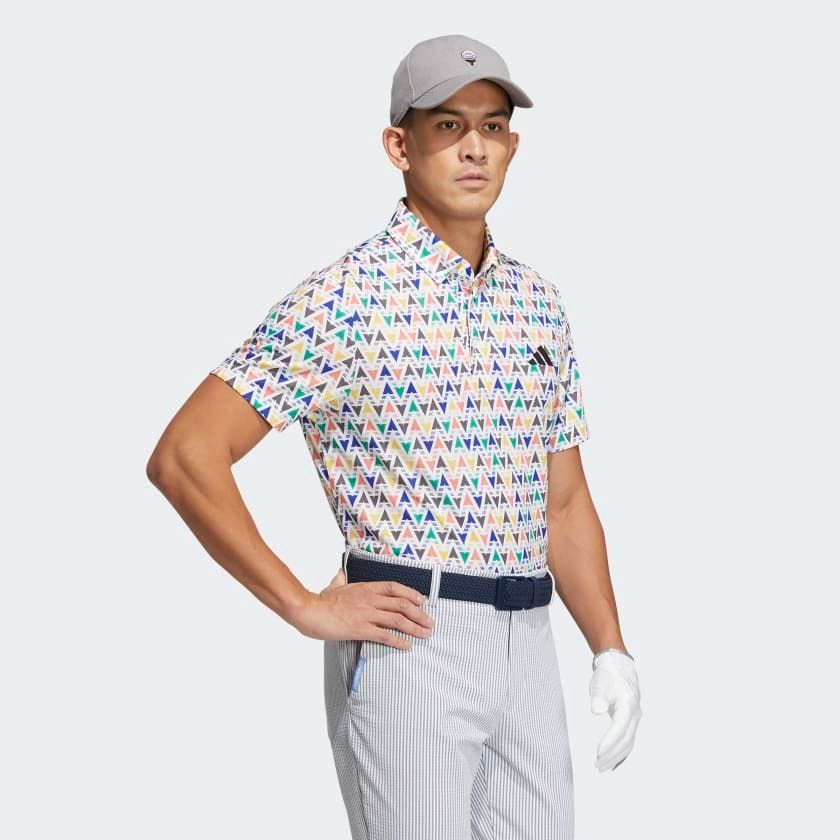 Áo Polo Golf Nam ADIDAS Allover Print Polo HT6834