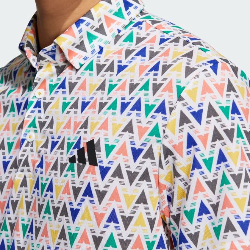 Áo Polo Golf Nam ADIDAS Allover Print Polo HT6834