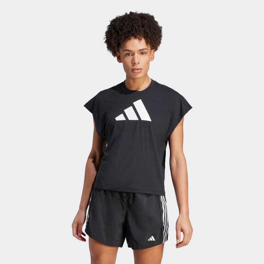 Áo Phông - Áo thun Tập Luyện Nữ ADIDAS Ti Logo T HY9258
