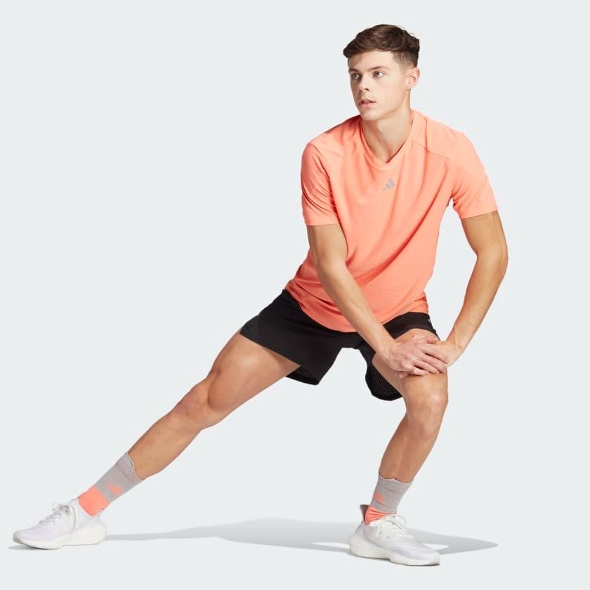 Áo Phông - Áo thun Chạy Nam ADIDAS X-City Heat Tee IB7381
