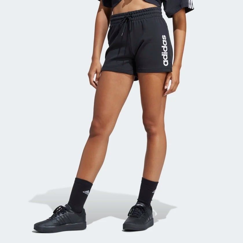 Quần Đùi Thể Thao Nữ ADIDAS W Lin Ft Sho IC4442
