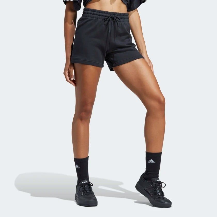 Quần Đùi Thể Thao Nữ ADIDAS W Lin Ft Sho IC4442