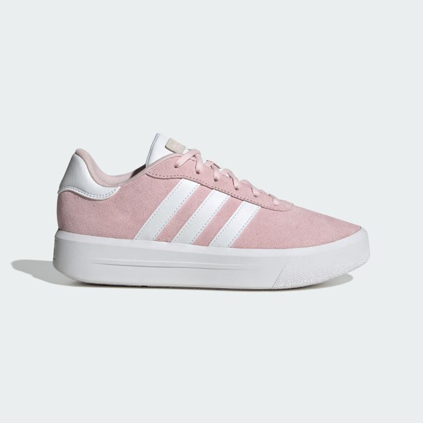 Giày Thể Thao Nữ ADIDAS Court Platform Suede IG8614