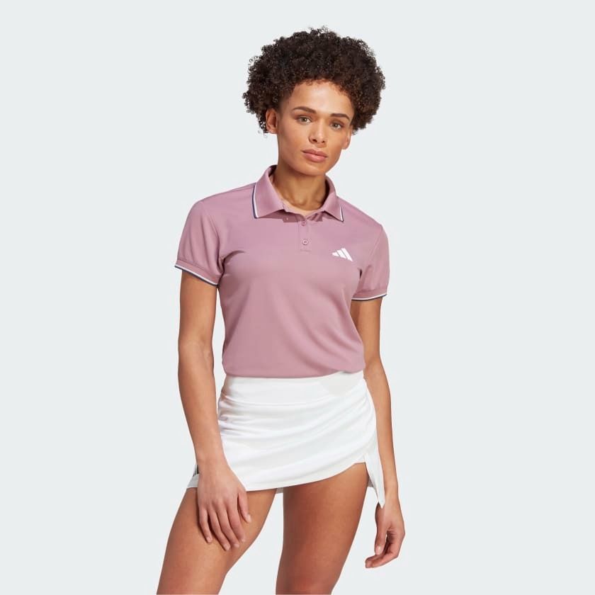 Áo Polo Tennis Nữ ADIDAS Clubhouse Polo II8052