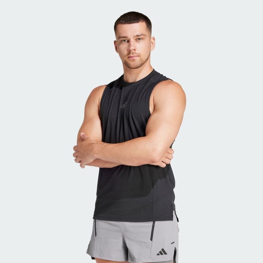 Áo Phông - Áo thun Tập Luyện Nam ADIDAS D4T Tank IK9726