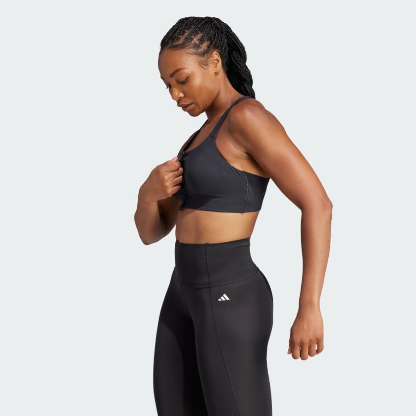 Áo Ngực Thể Thao Tập Luyện Nữ ADIDAS Tlrdim Lux Zip IL2911