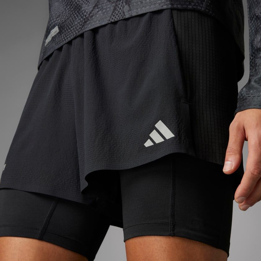 Quần Đùi Chạy Nam ADIDAS Ult 2In1 S IL7186