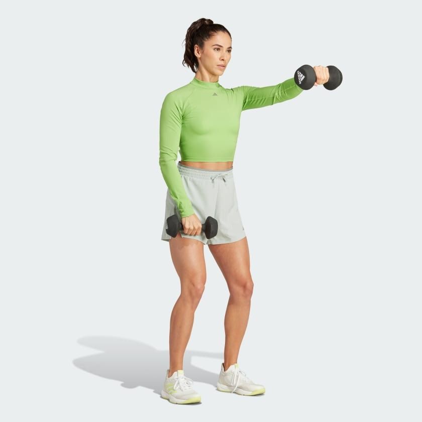 Áo Phông - Áo thun Tập Luyện Nữ ADIDAS Hiit Hr Ls T IM2656