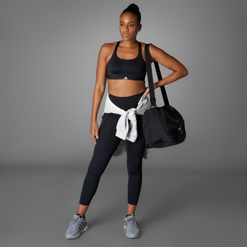 Áo Ngực Thể Thao Tập Luyện Nữ ADIDAS Tlrdim Luxe Hs IQ3349
