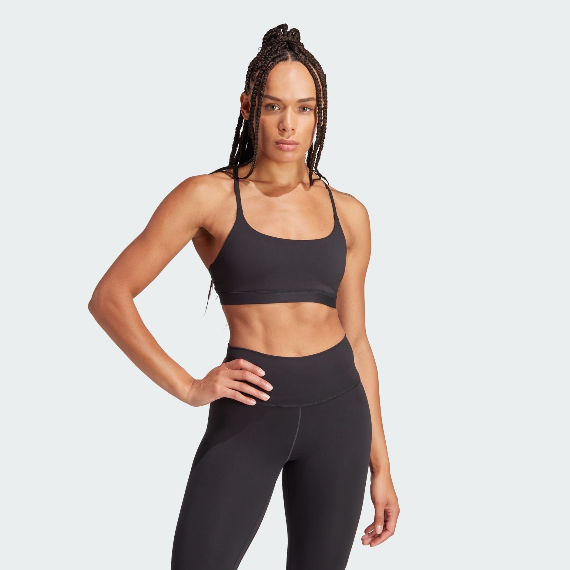 Áo Ngực Thể Thao Tập Luyện Nữ ADIDAS All Me Ls Bra IQ3374