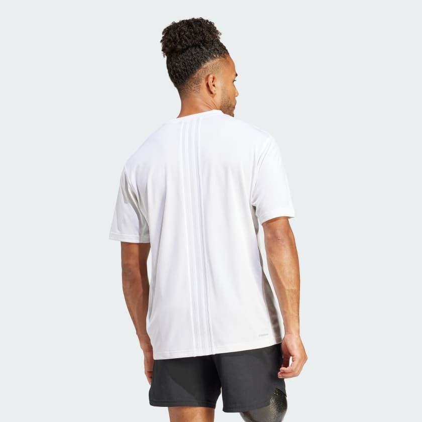 Áo Phông - Áo thun Tập Luyện Nam ADIDAS Hiit 3S Mes Tee IS3718