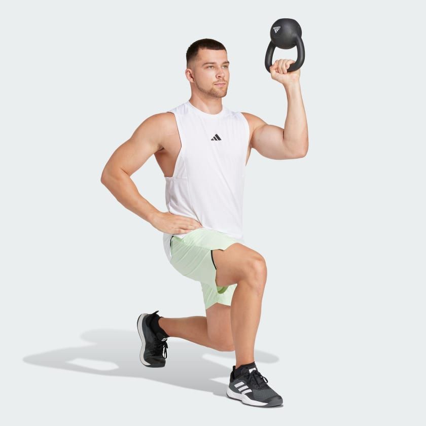 Áo Ba Lỗ Tập Luyện Nam ADIDAS D4T Tank IS3795