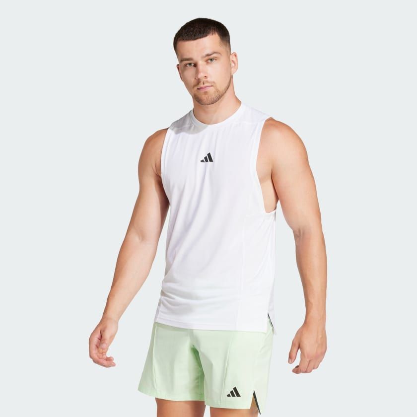 Áo Ba Lỗ Tập Luyện Nam ADIDAS D4T Tank IS3795