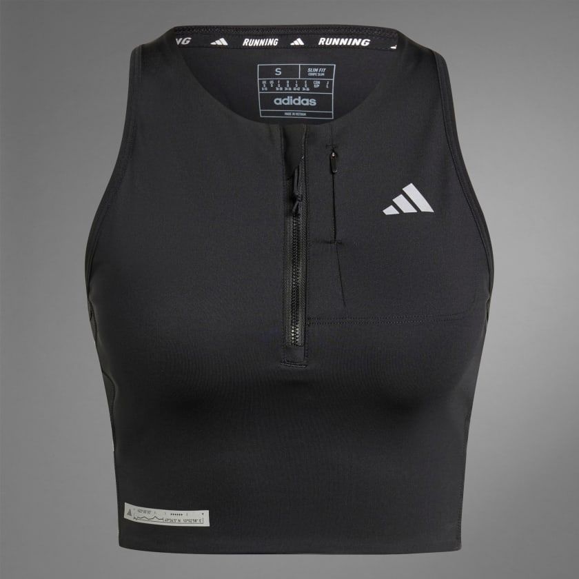 Áo Phông - Áo thun Chạy Nữ ADIDAS Ult Crop IT3458