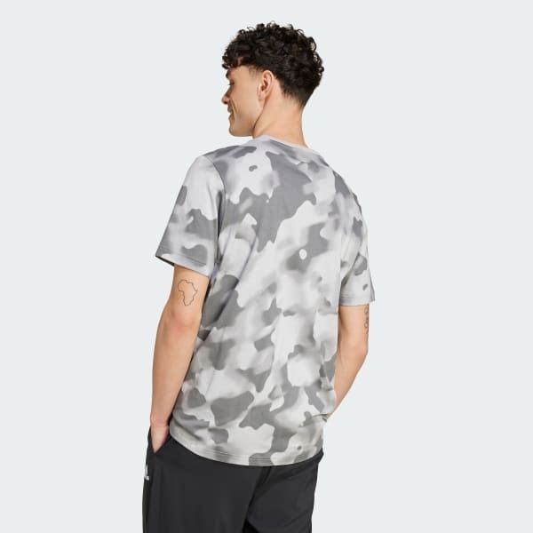 Áo Phông - Áo thun Thể Thao Nam ADIDAS M Fi Bos T Aop IV5201
