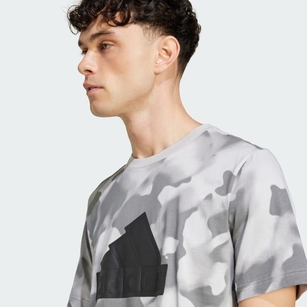 Áo Phông - Áo thun Thể Thao Nam ADIDAS M Fi Bos T Aop IV5201