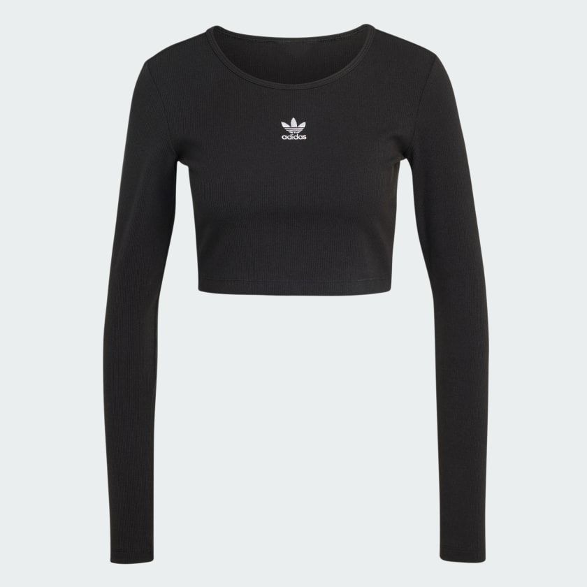Áo Phông - Áo thun Originals Nữ ADIDAS Ess Crop Ls IW5725