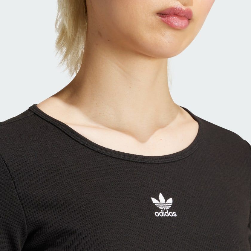Áo Phông - Áo thun Originals Nữ ADIDAS Ess Crop Ls IW5725