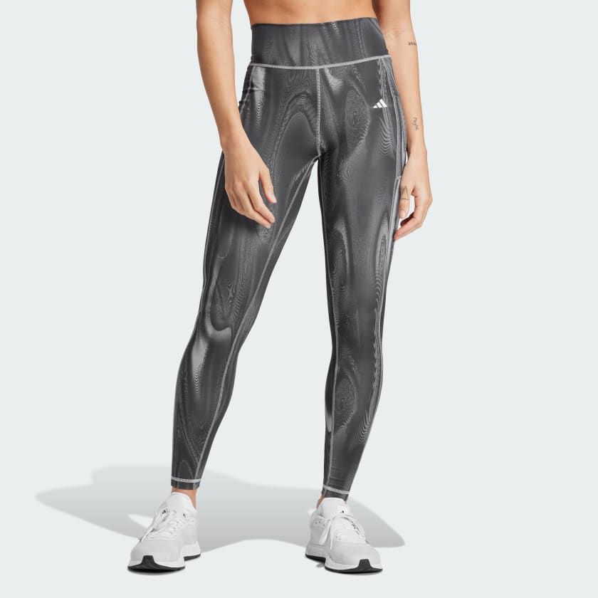 Quần Bó Tập Luyện Nữ ADIDAS Opt St Print IW9991