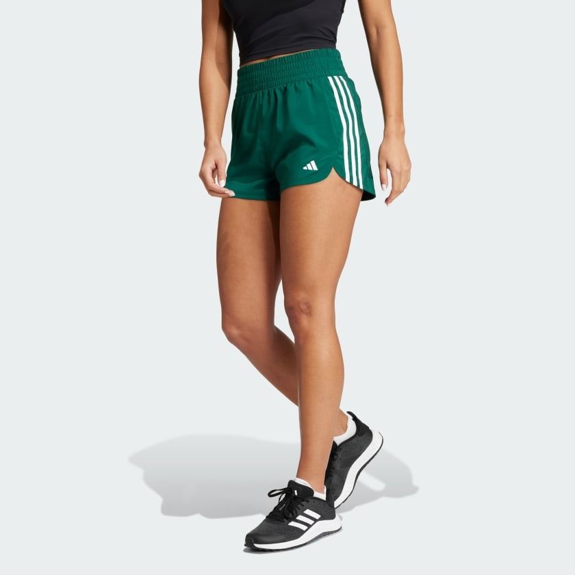 Quần Đùi Tập Luyện Nữ ADIDAS Pacer Wvn High IX1077