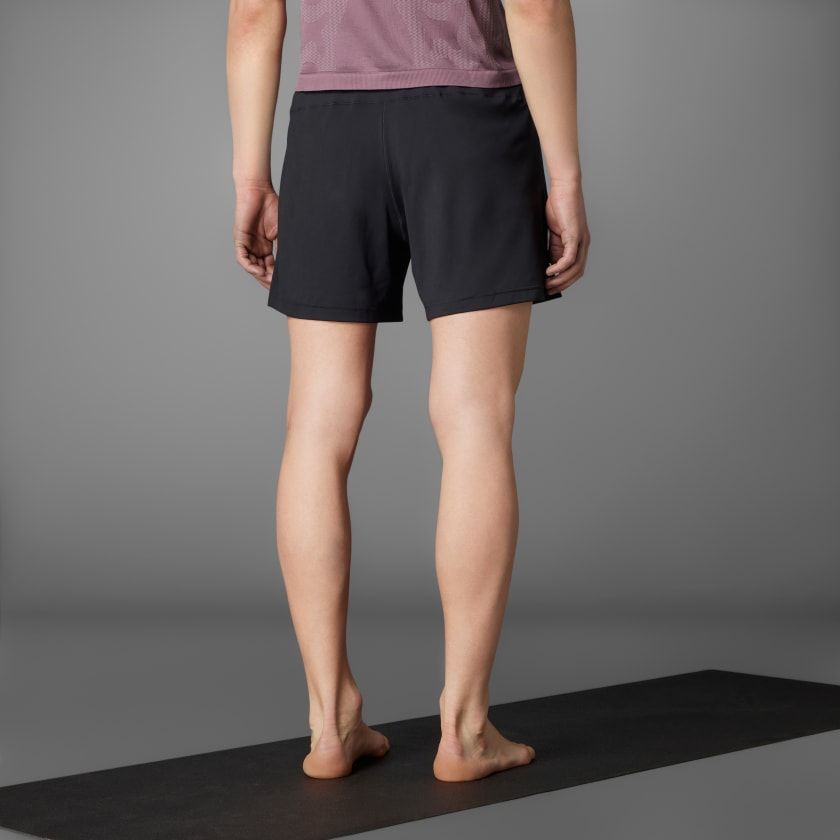 Quần Đùi Tập Luyện Nam ADIDAS D4T Yoga 2In1 IY1632