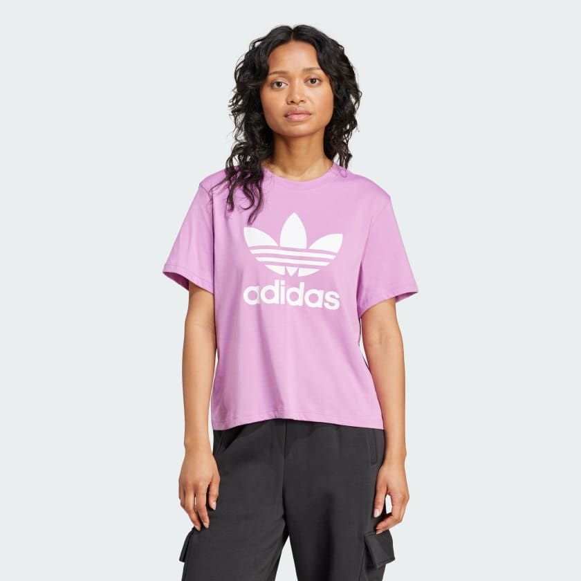 Áo Phông - Áo thun Originals Nữ ADIDAS Trfl Tee Boxy IY4684