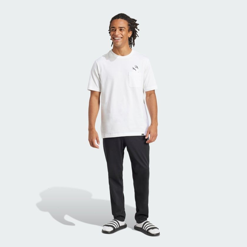 Áo Phông - Áo thun Thể Thao Nam ADIDAS M L Slide Pkt T JC5282