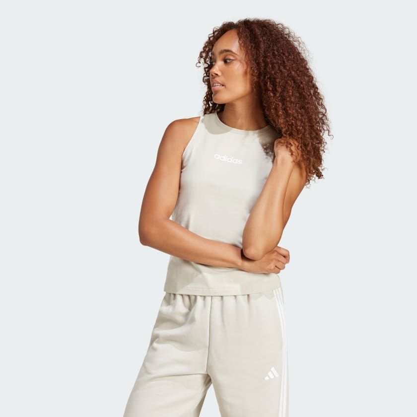 Áo Ba Lỗ Thể Thao Nữ ADIDAS W Lin Sj Tk JC5790