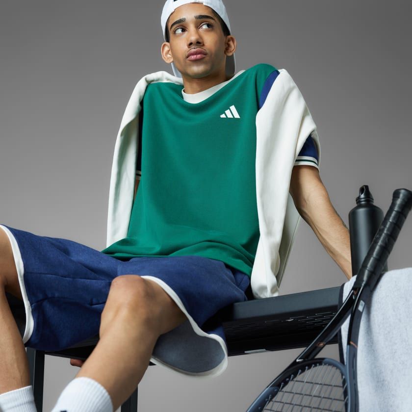 Áo Phông - Áo thun Tennis Nam ADIDAS Heritage Tee JC6741