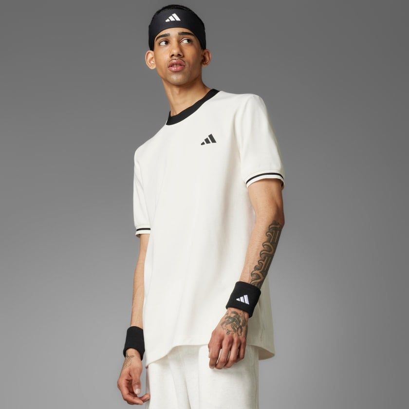 Áo Phông - Áo thun Tennis Nam ADIDAS Heritage Tee JC6742