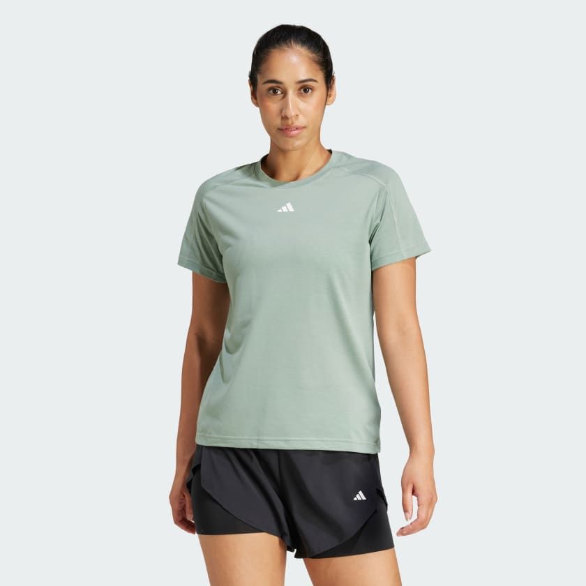 Áo Phông - Áo thun Tập Luyện Nữ ADIDAS Tr-Es Crew T JC9531