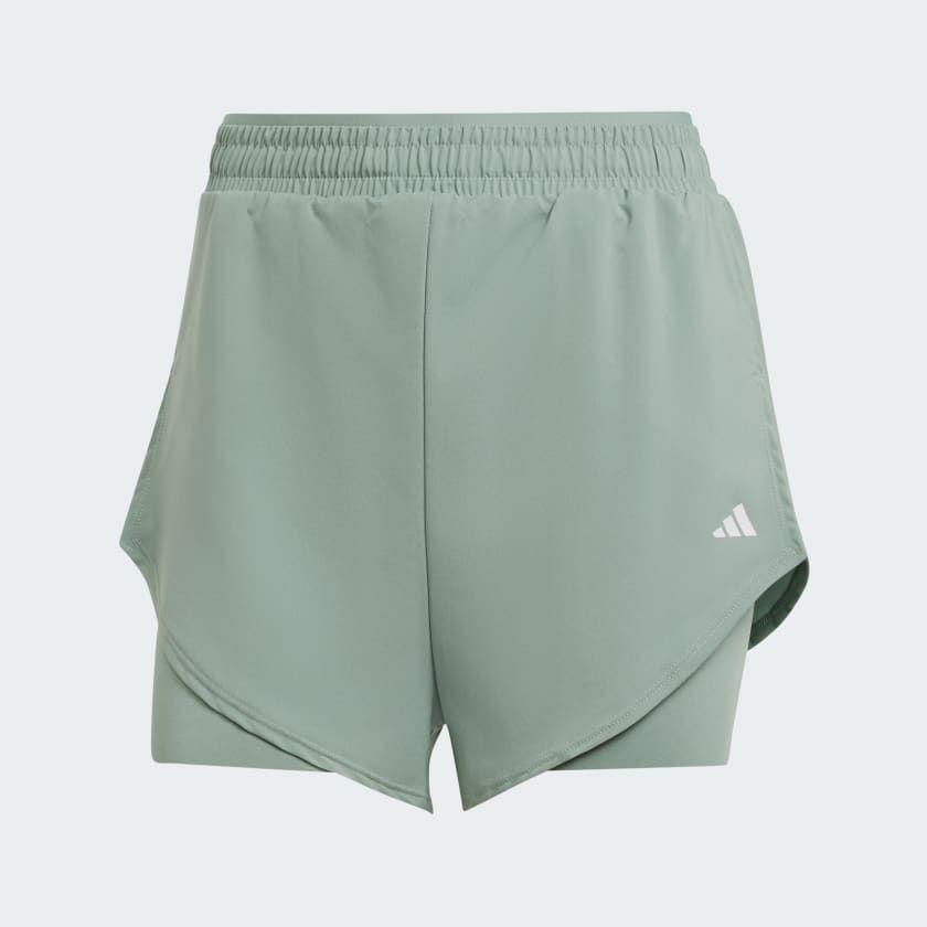 Quần Đùi Tập Luyện Nữ ADIDAS Wtr D4T 2In1Sh JC9803
