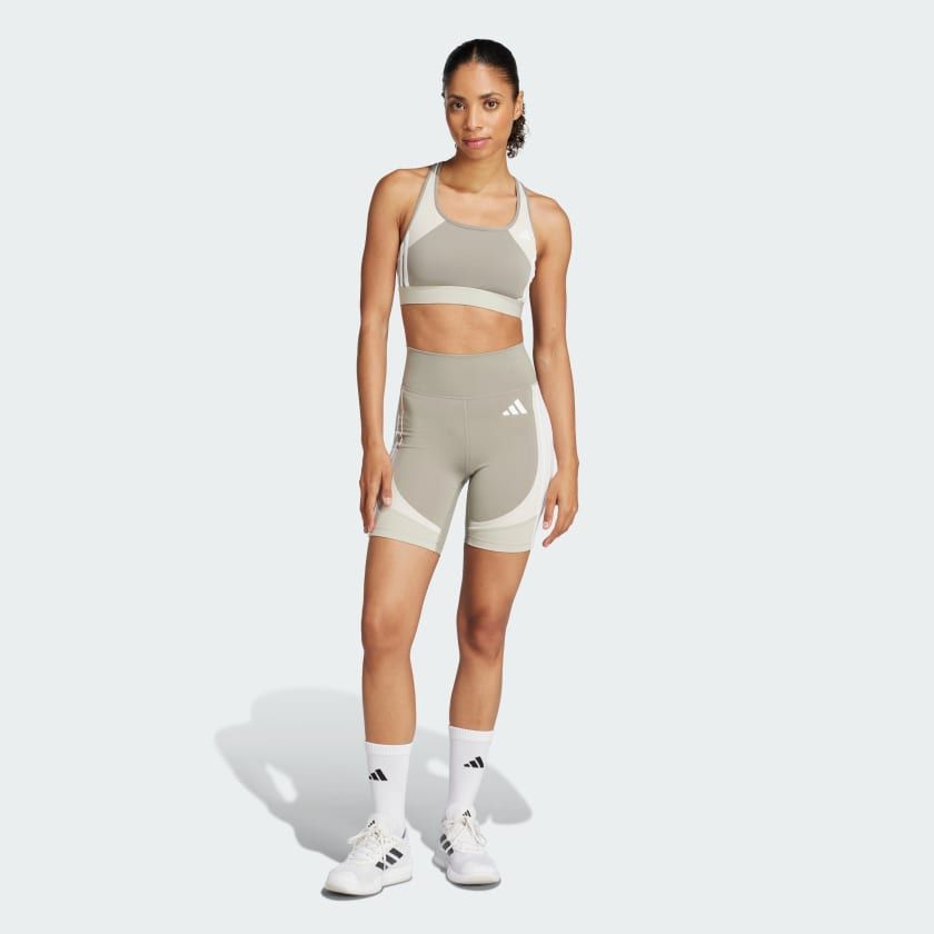 Quần Bó Tập Luyện Nữ ADIDAS We Cb Bike 7In JD2465