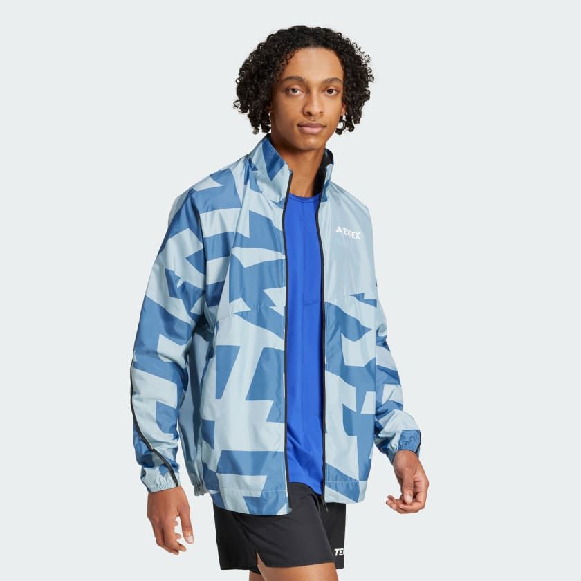 Áo Khoác Outdoor Nam ADIDAS Mt Print Wind J JD8430