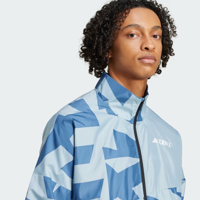 Áo Khoác Outdoor Nam ADIDAS Mt Print Wind J JD8430