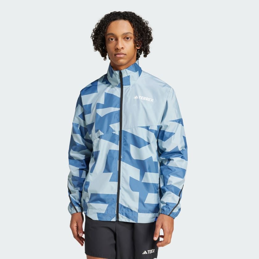 Áo Khoác Outdoor Nam ADIDAS Mt Print Wind J JD8430