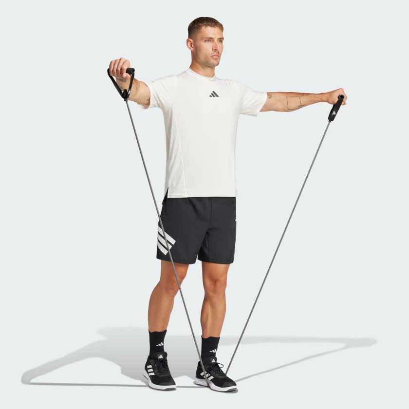 Quần Đùi Tập Luyện Nam ADIDAS Gym+ 3S Short JE5673