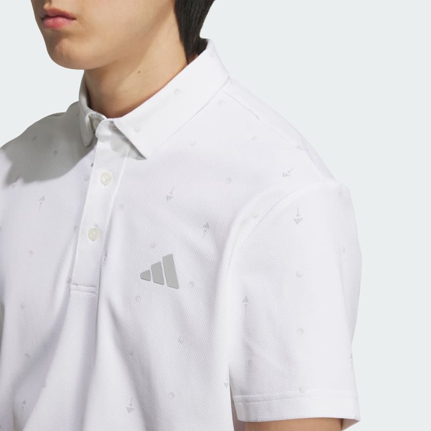 Áo Polo Golf Nam ADIDAS Playgreen Monogram Polo JE7146