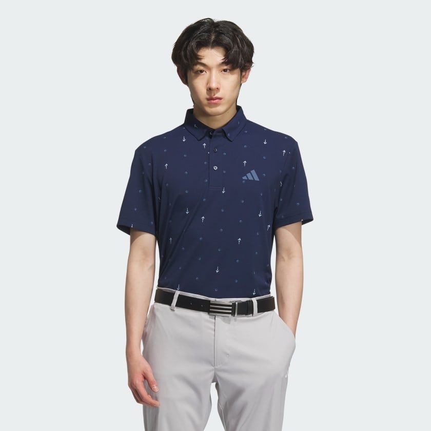 Áo Polo Golf Nam ADIDAS Playgreen Monogram Polo JF6300