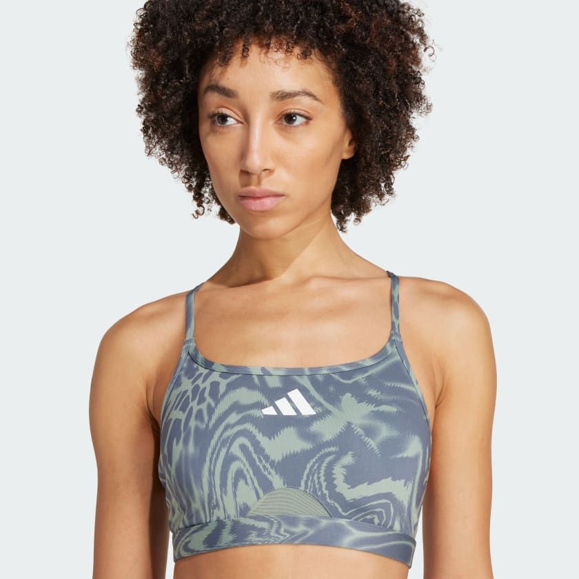 Áo Ngực Thể Thao Tập Luyện Nữ ADIDAS We Aer Aop Bra JH1424