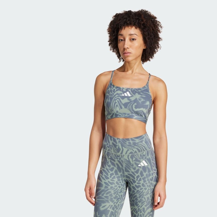 Áo Ngực Thể Thao Tập Luyện Nữ ADIDAS We Aer Aop Bra JH1424