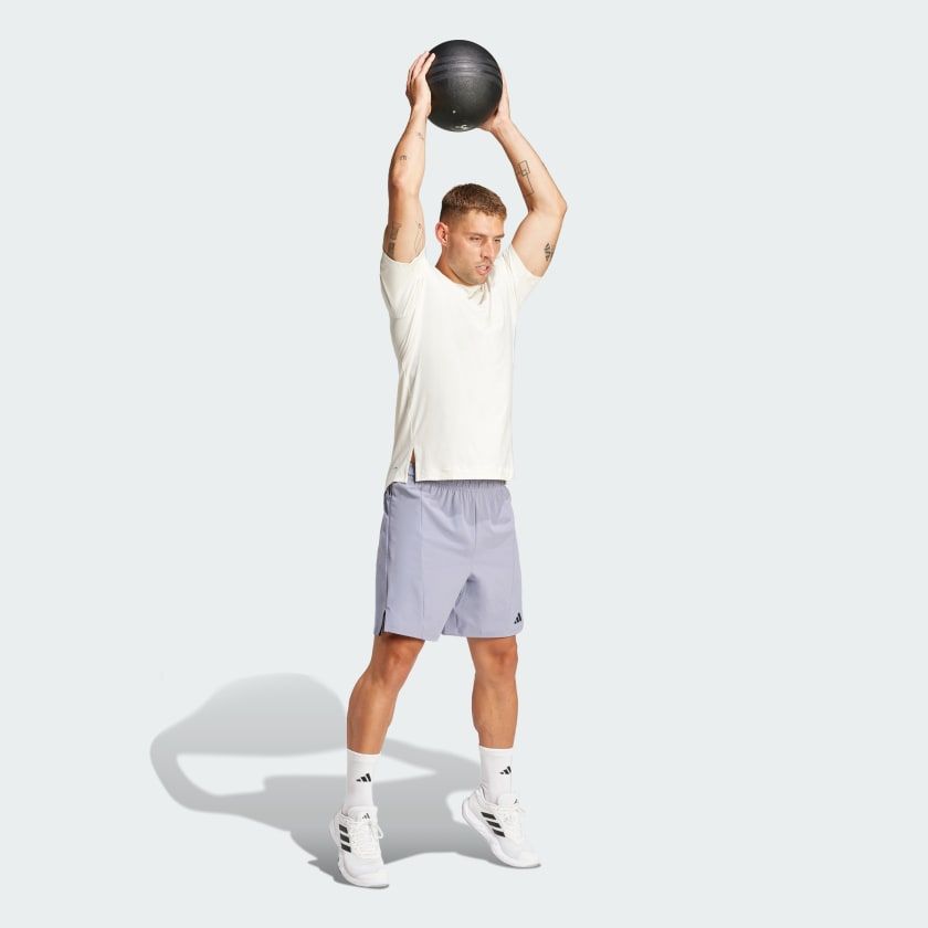 Quần Đùi Tập Luyện Nam ADIDAS D4T Hybrid Shor JI8153