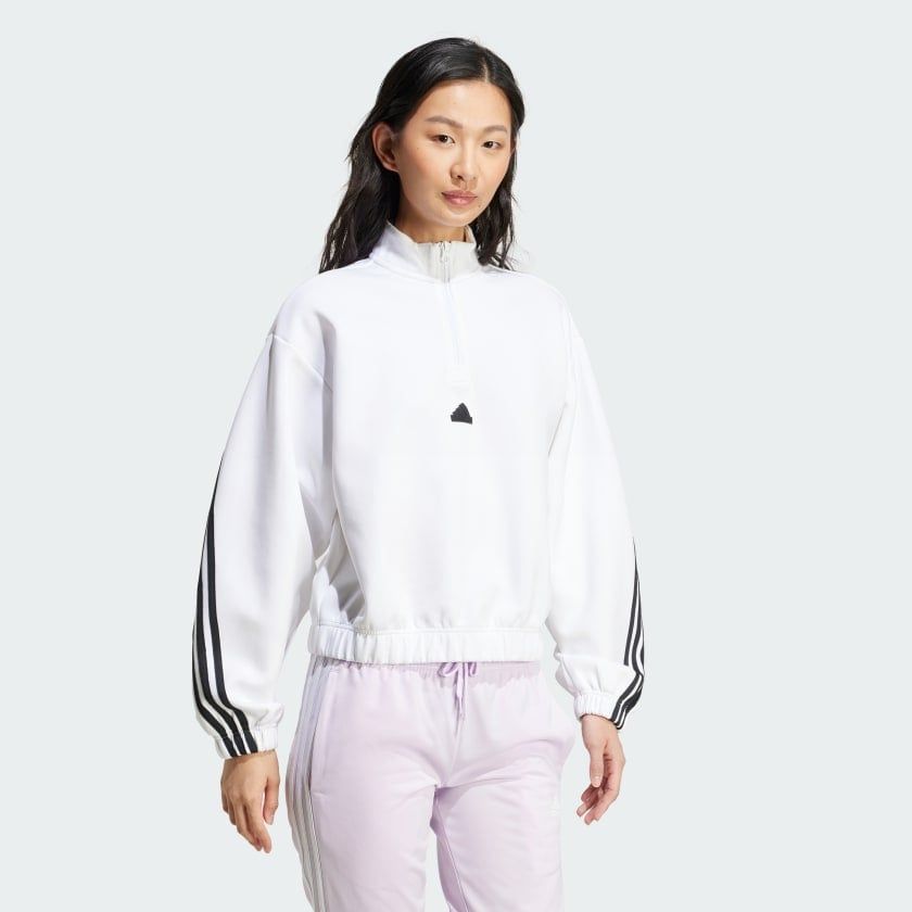 Áo Khoác Thể Thao Nữ ADIDAS W Fi 3S Qz JJ1664
