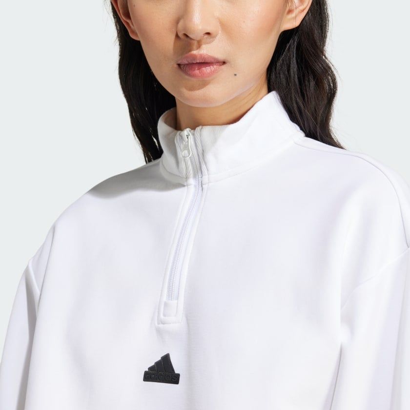 Áo Khoác Thể Thao Nữ ADIDAS W Fi 3S Qz JJ1664