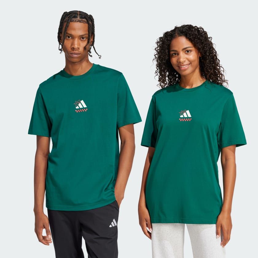 Áo Phông - Áo thun Thể Thao Nam ADIDAS M L Pizza Tee JJ4017